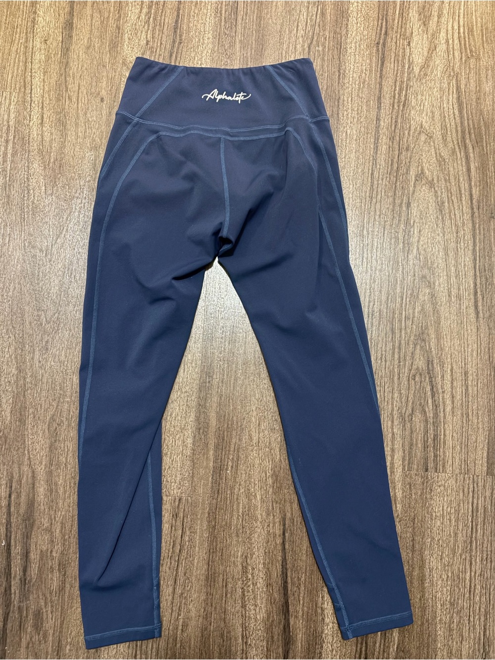 Alphalete Navy High-Waist Performance Leggings